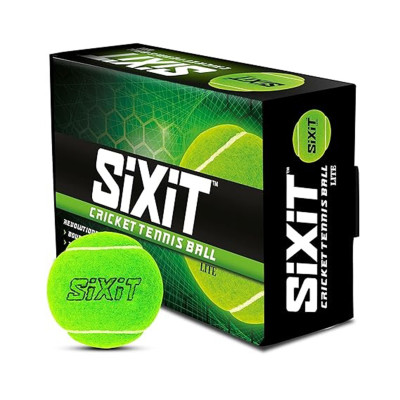 Sixit Tennis Cricket Ball  (Pack of 6)