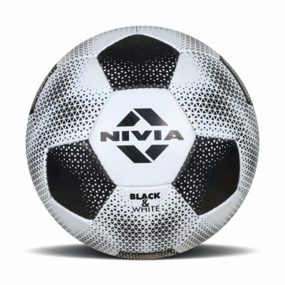 Nivia Football Black-White